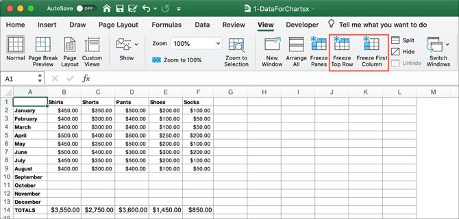 unhide columns in excel 2008 for mac